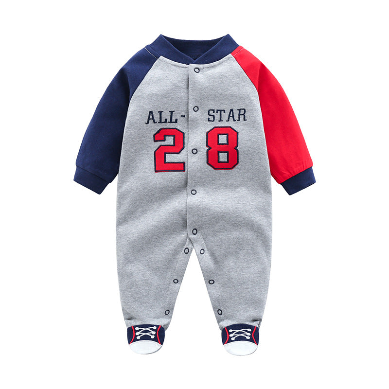 Long Sleeves Born Clothes Year-old Pajamas Jumpsuit, Climbing Suit