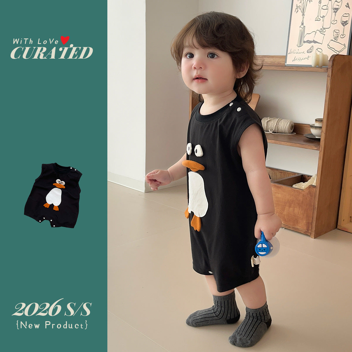 Infant Toddler Jumpsuit Boy's Romper Thin Jumpsuit, Climbing Suit