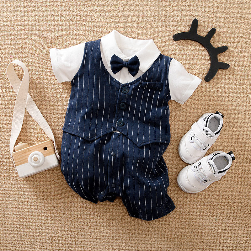 Jumpsuit Summer Full Moon Year Dress Born Hundred Days Romper Jumpsuit, Climbing Suit