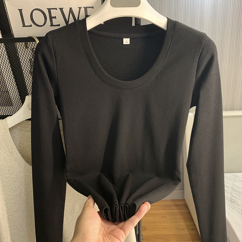 Women's Slim Fit Slimming Summer Inner Bottoming Women's T-shirt