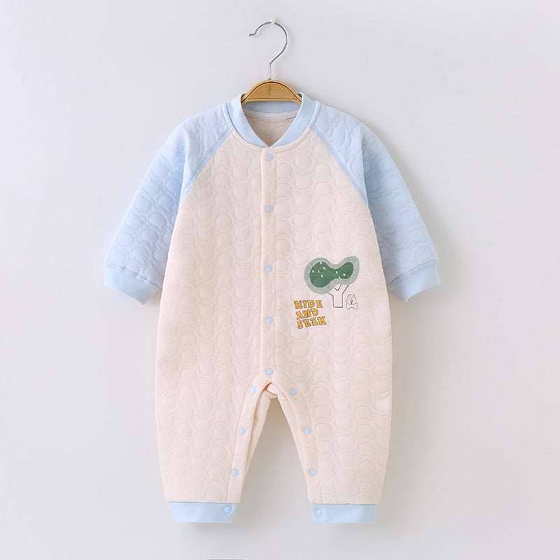 Pure Cotton Boneless Keep Rompers Pajamas Born Jumpsuit, Climbing Suit