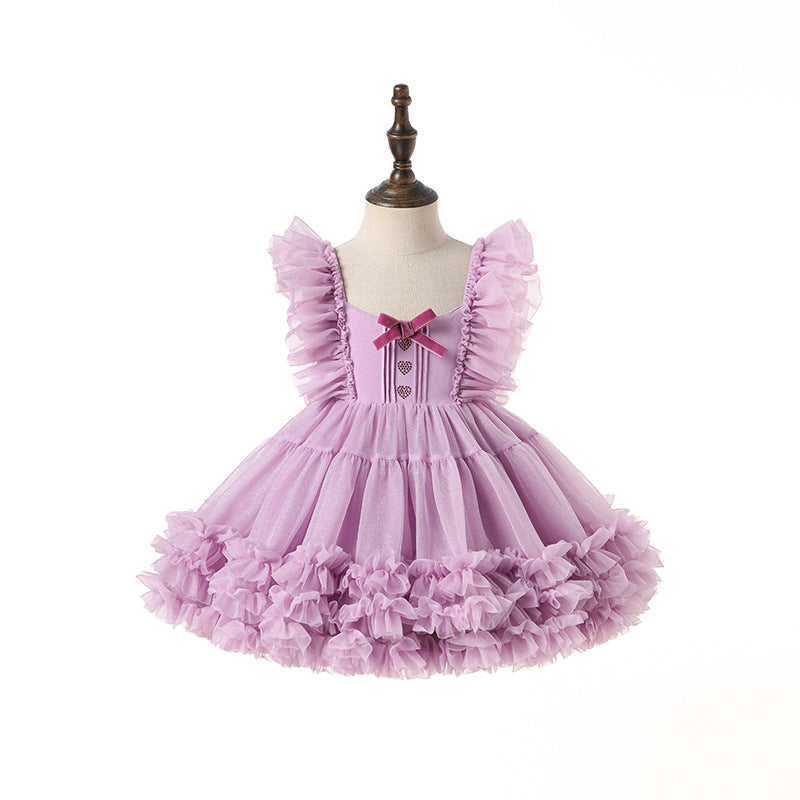 Children's Pop Skirt Lolita Princess Pettiskirt British Children's Dress