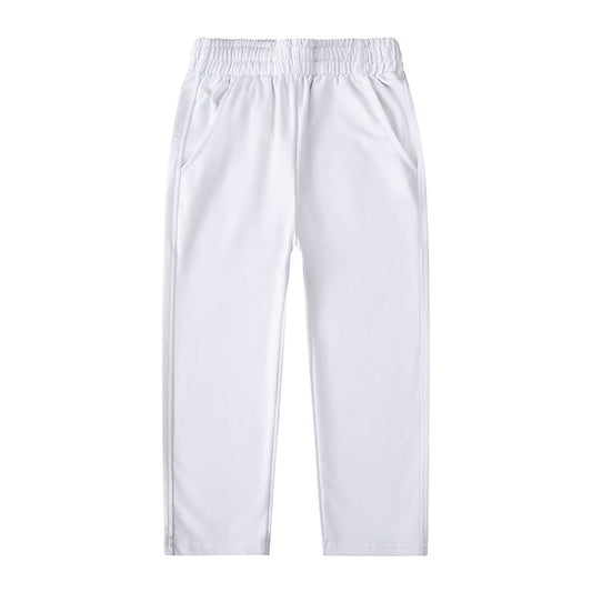 Crawler Primary Secondary School Garden Gray Sports Dark Children's Pants