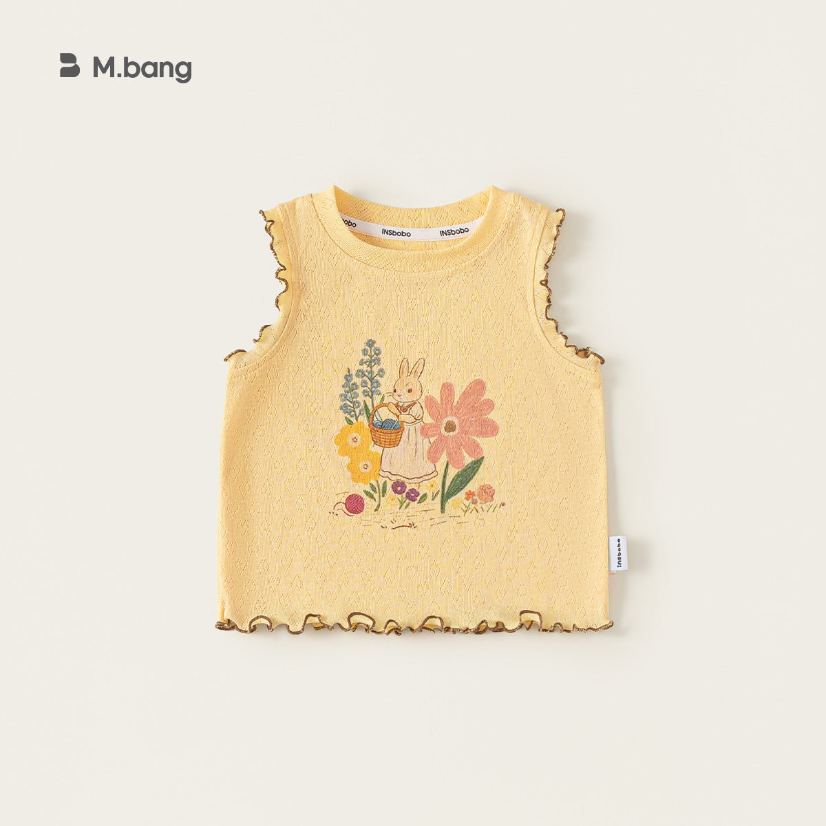 Children's Clothing Short-sleeved Summer Wavy Round Neck Sweet Printed Top Children's T-shirt