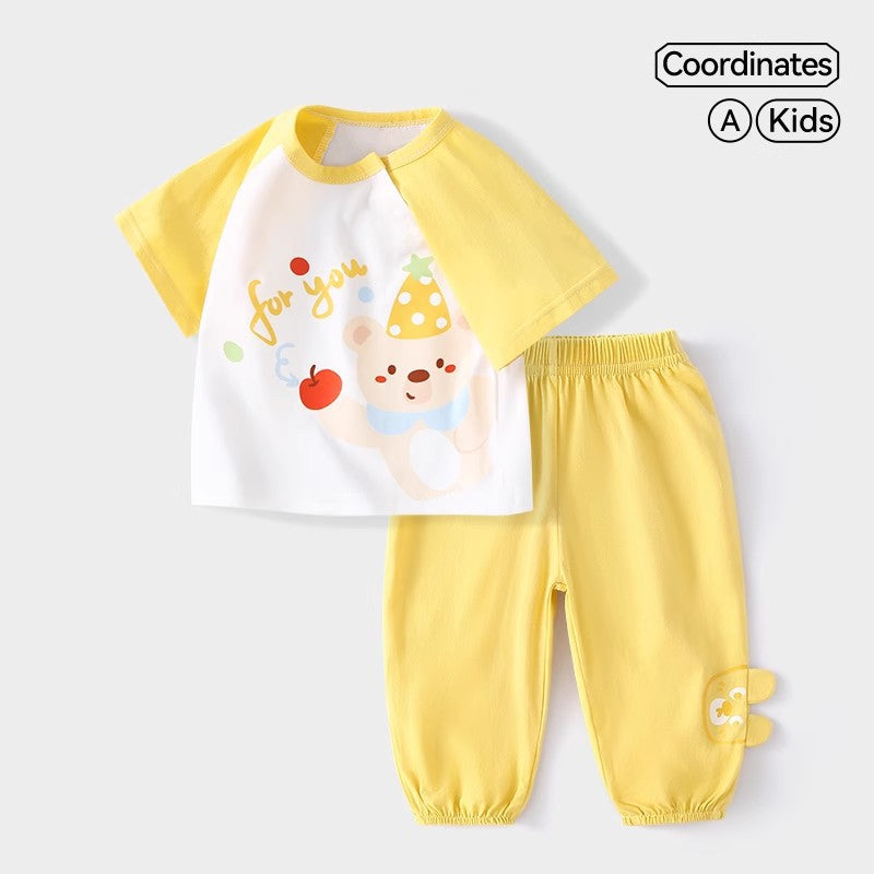 Children's Trousers Summer Thin Clothes Half Clothing Children's Suit