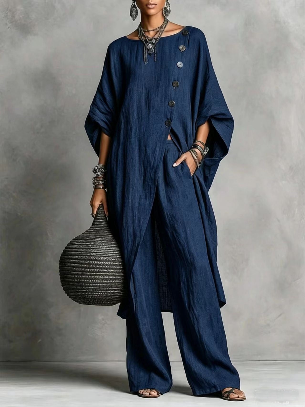 Comfortable Casual Women's Shirt Irregular Urban Fashion Casual Suit