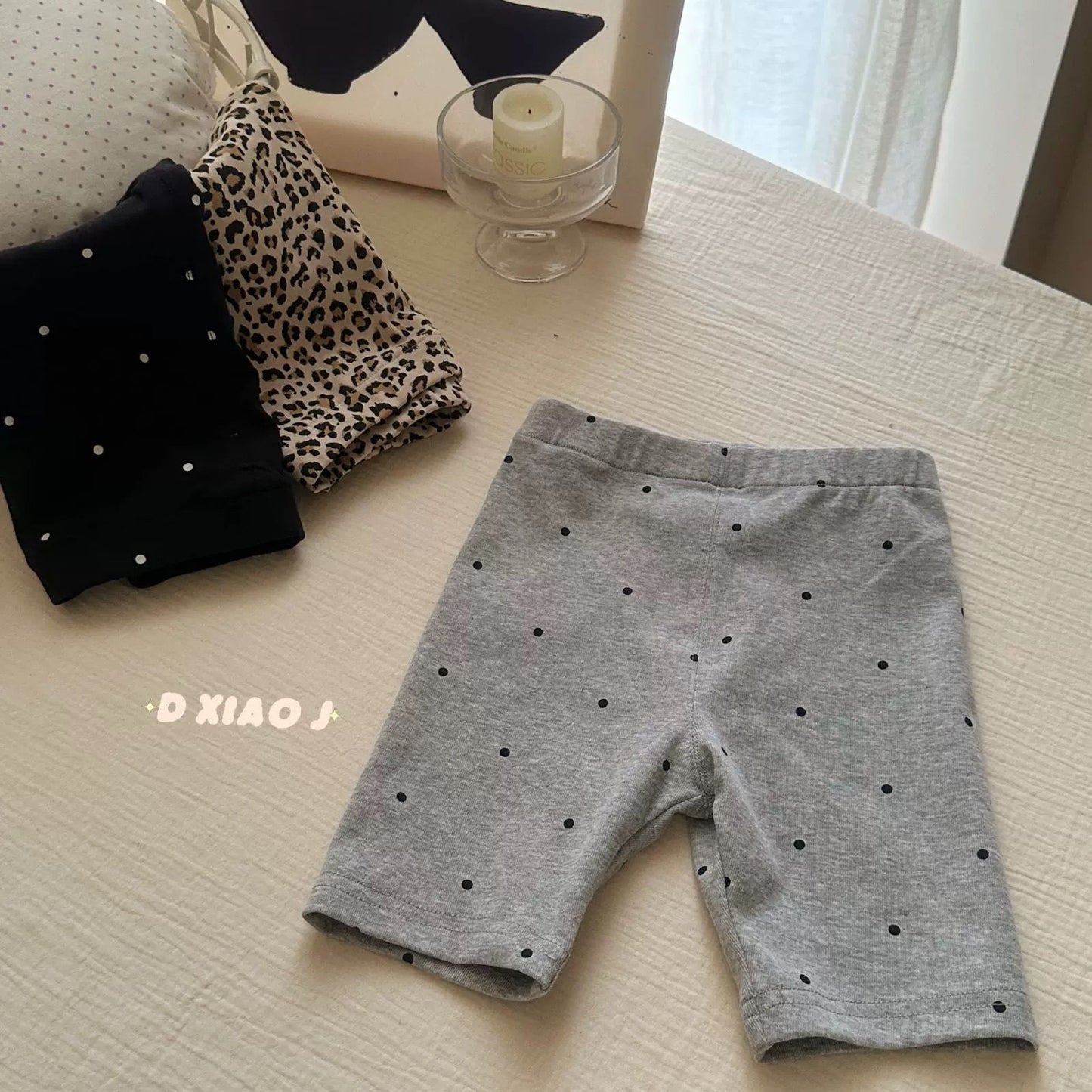 Children's Leggings Summer Thin Outer Shorts Stretch Children's Pants