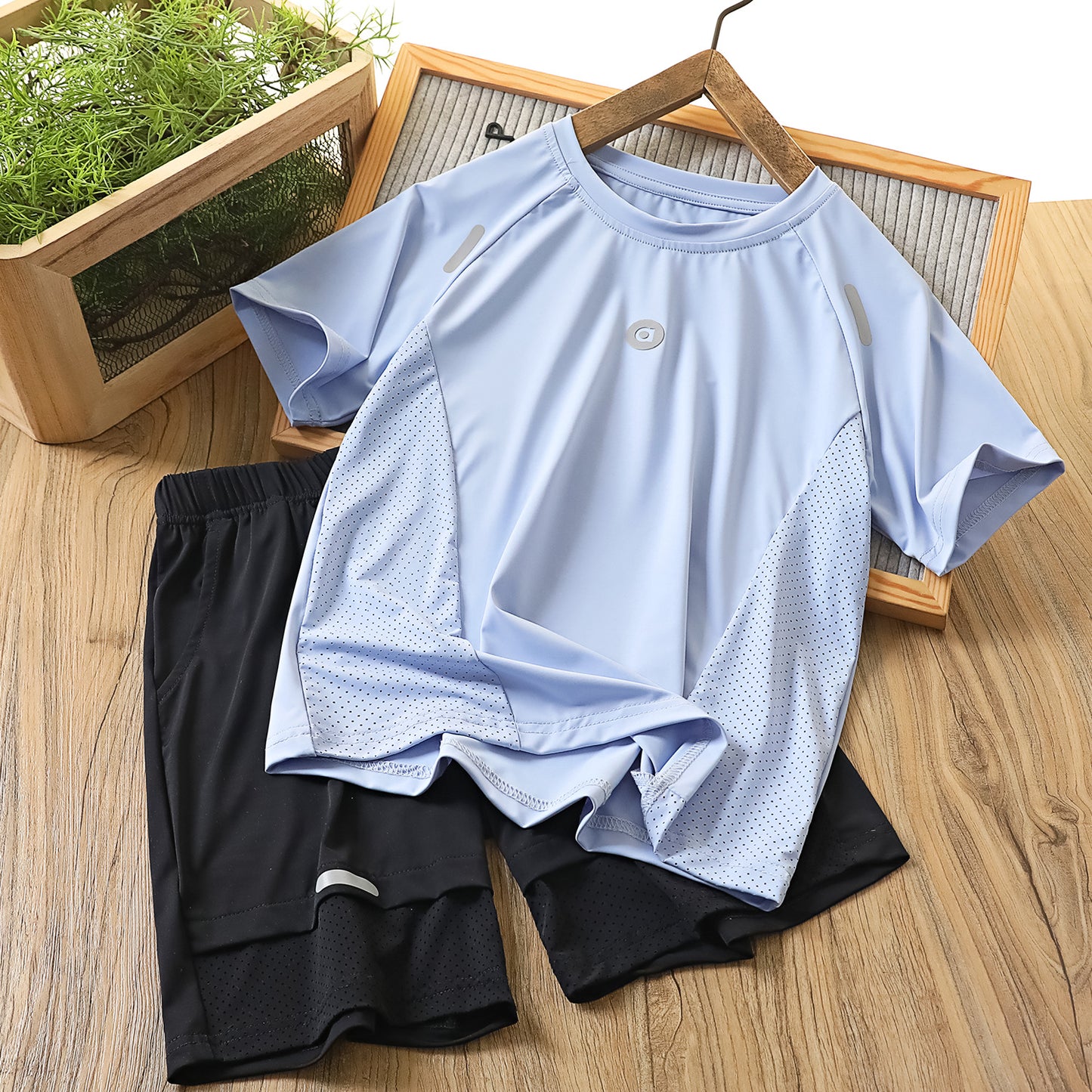 Children's Medium Large Shorts Summer P Quick Children's Suit