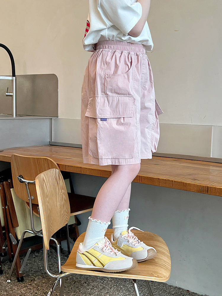 Children's Western Style Loose Shorts Big Middle Fifth Little Summer Children's Pants