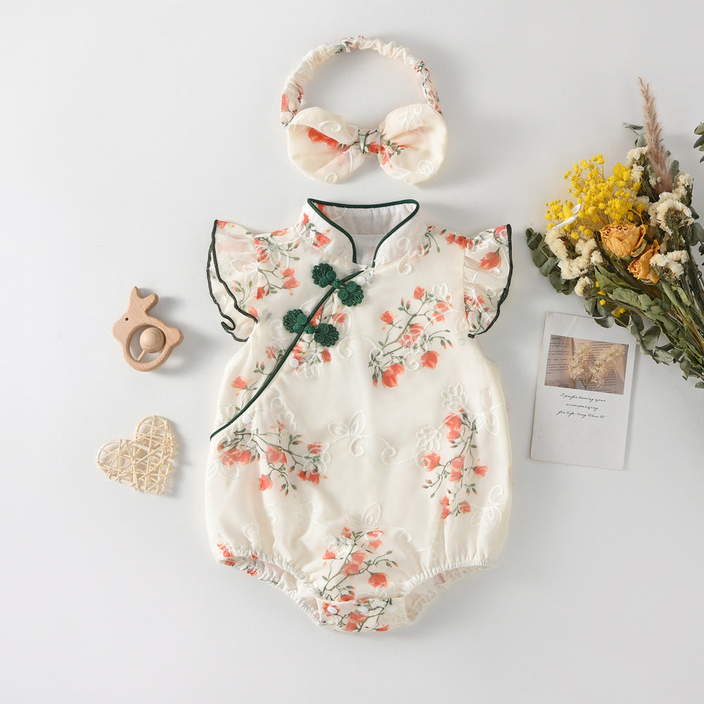 Style Jumpsuit First Month Old Days Princess Western Jumpsuit, Climbing Suit