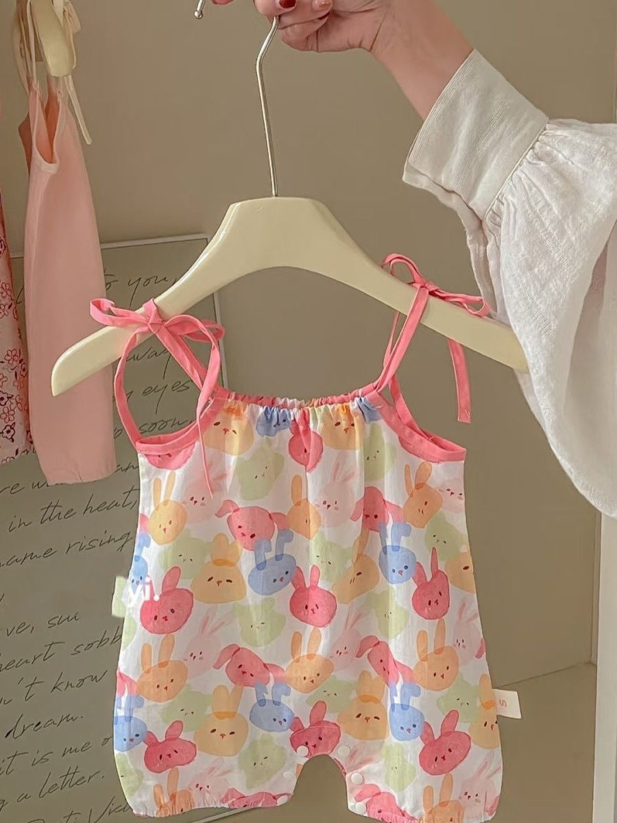Suspender Clothes Thin Super Cute Jumpsuit Jumpsuit, Climbing Suit