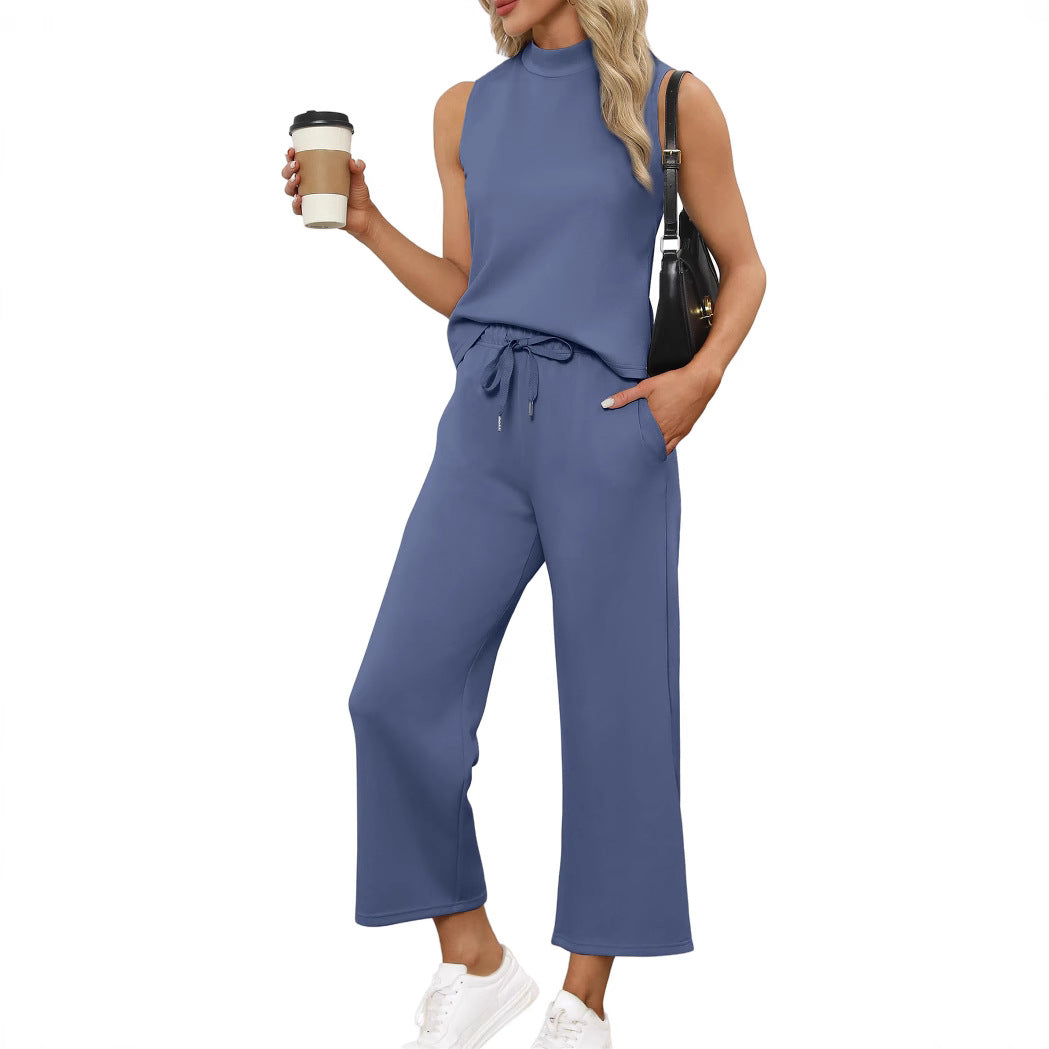Women's Cropped Wide Leg Summer For Tops