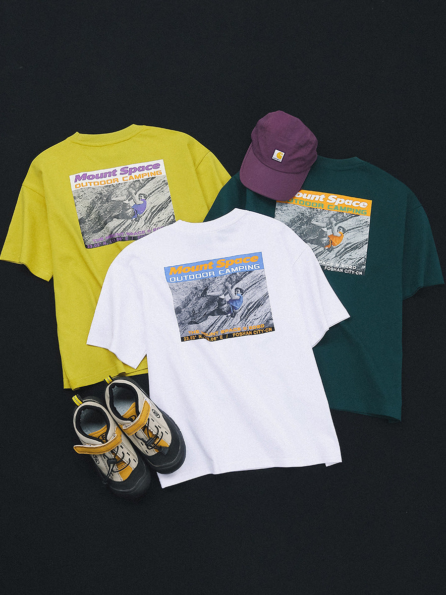 Children's Boy's Short-sleeved Summer Outdoor Sports Cool Children's T-shirt
