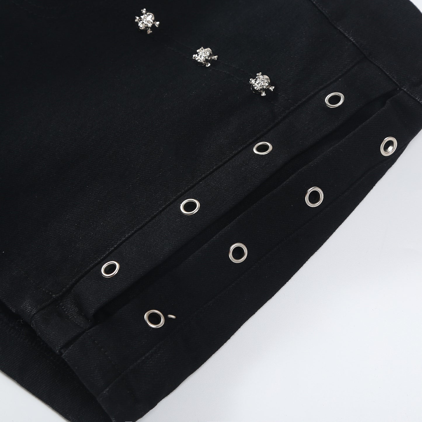 Straight Casual Black Skinny Slimming Elastic Children's Pants