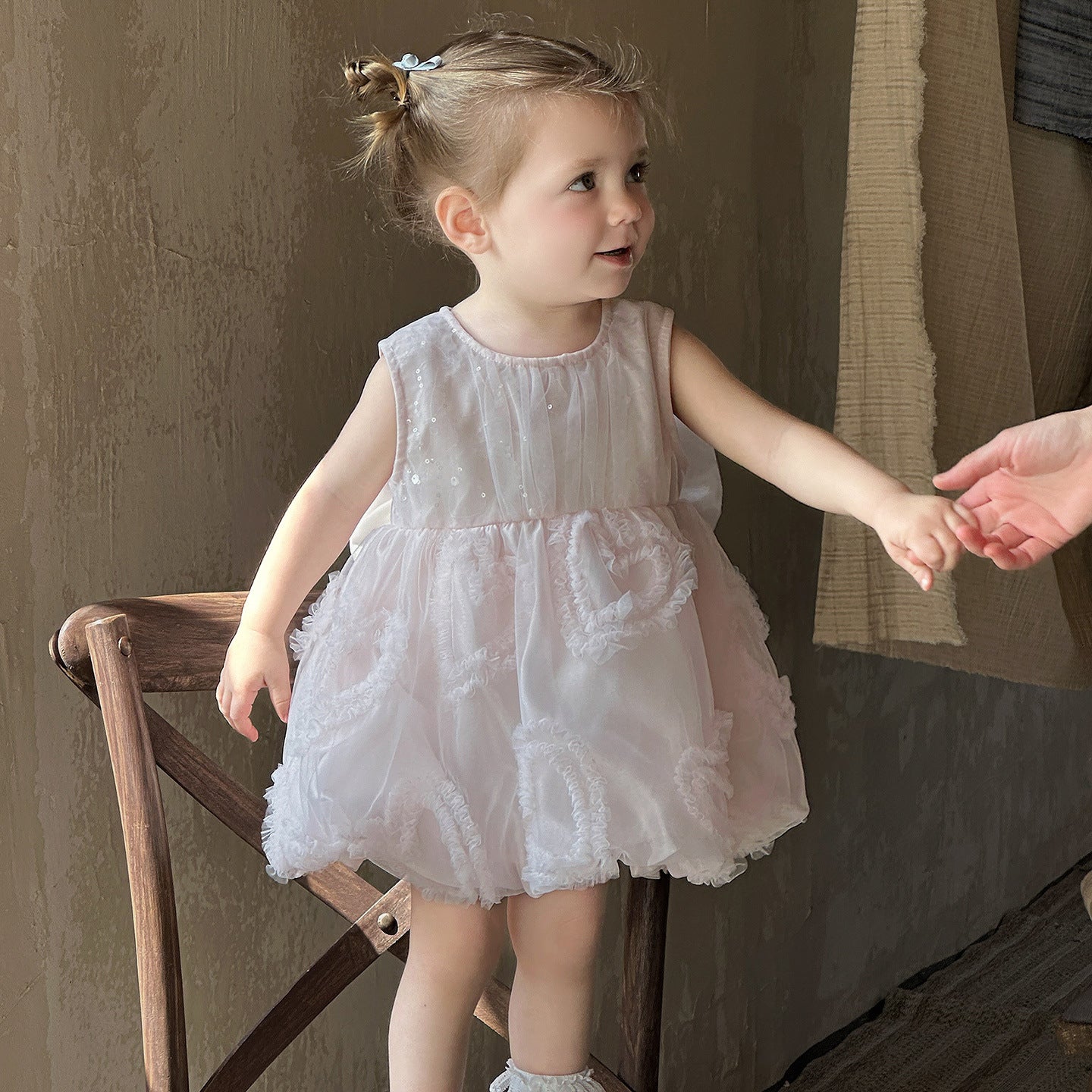 Bowknot Vest Skirt Female Style Fashionable Summer Children's Dress