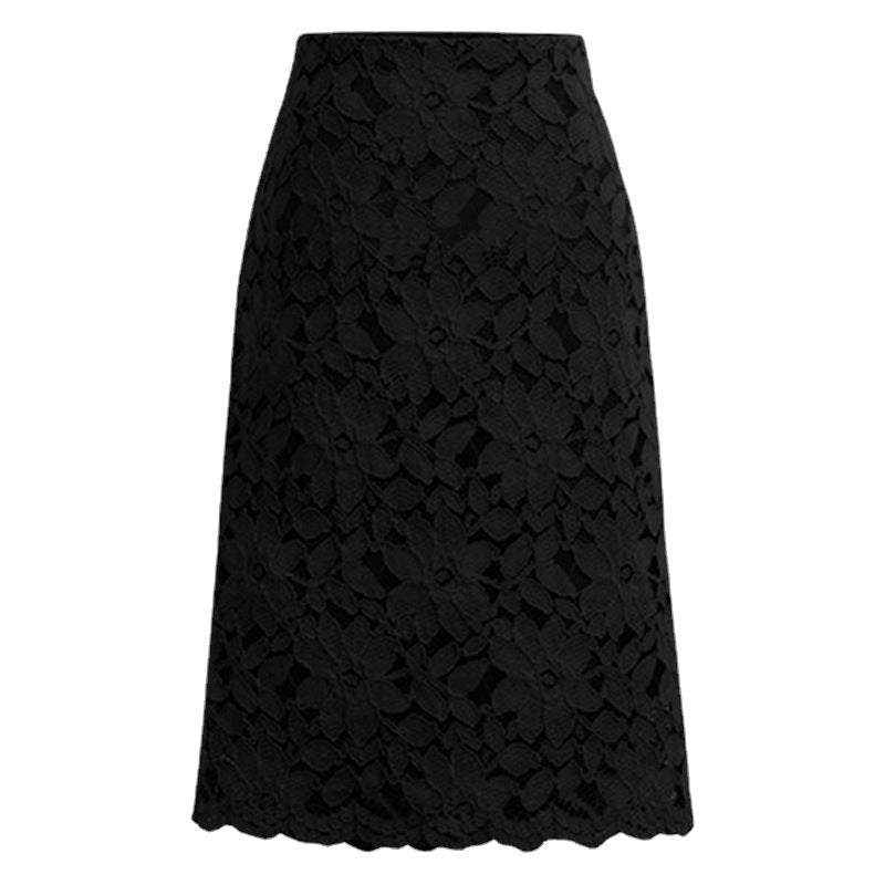 Stylish Versatile Women's Summer Lace Hip Skirt