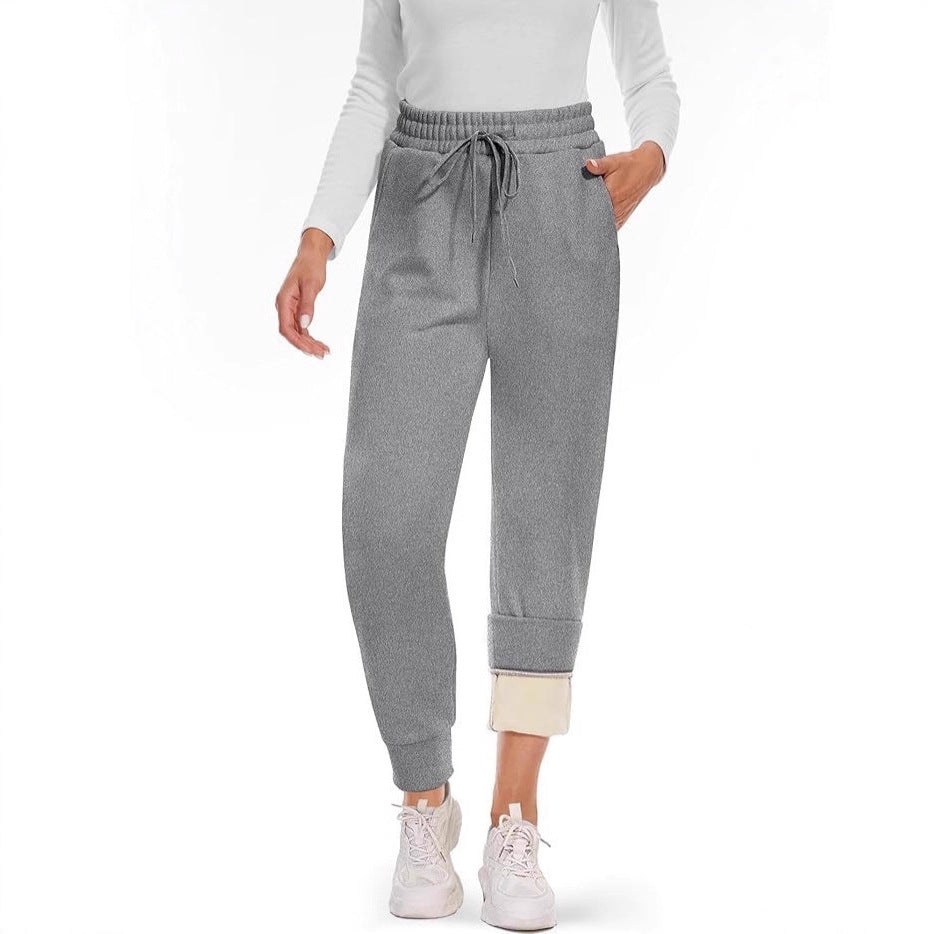 Warm With Veet Sports Outdoor Fashion Home Daily Travel Casual Pants