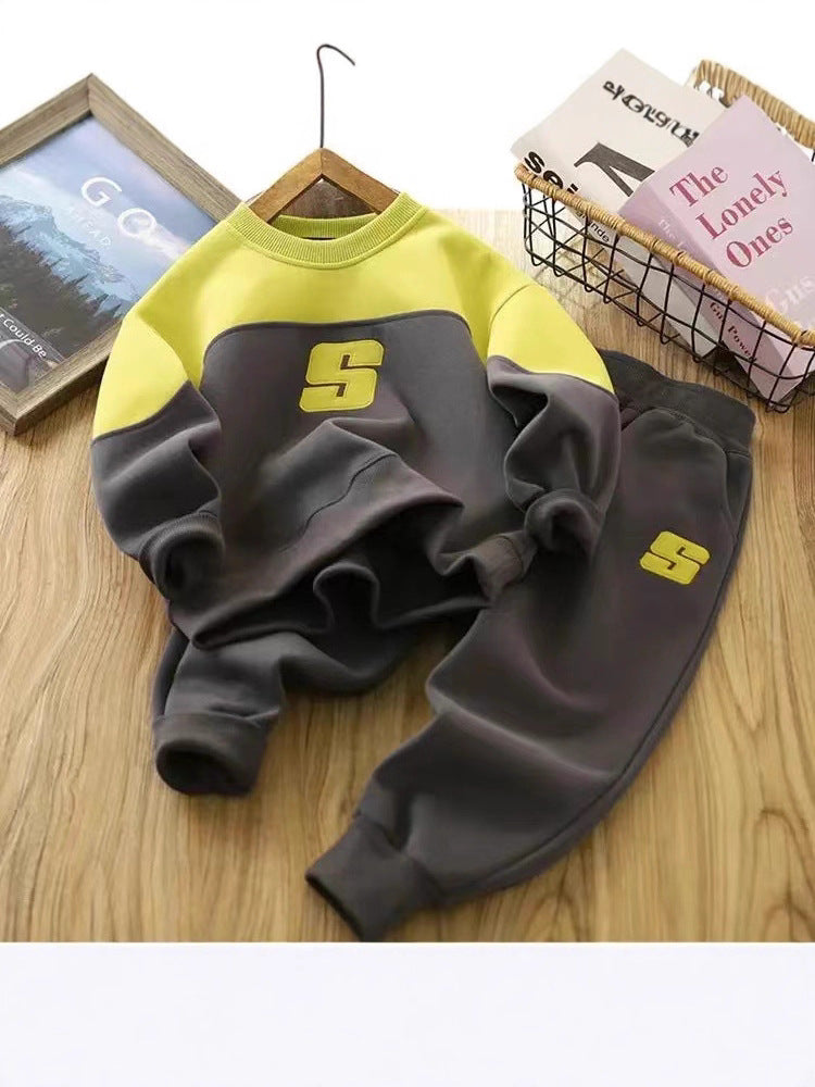 Children's Sweater Clothing Spring Clothes Sporty Pants Children's Suit