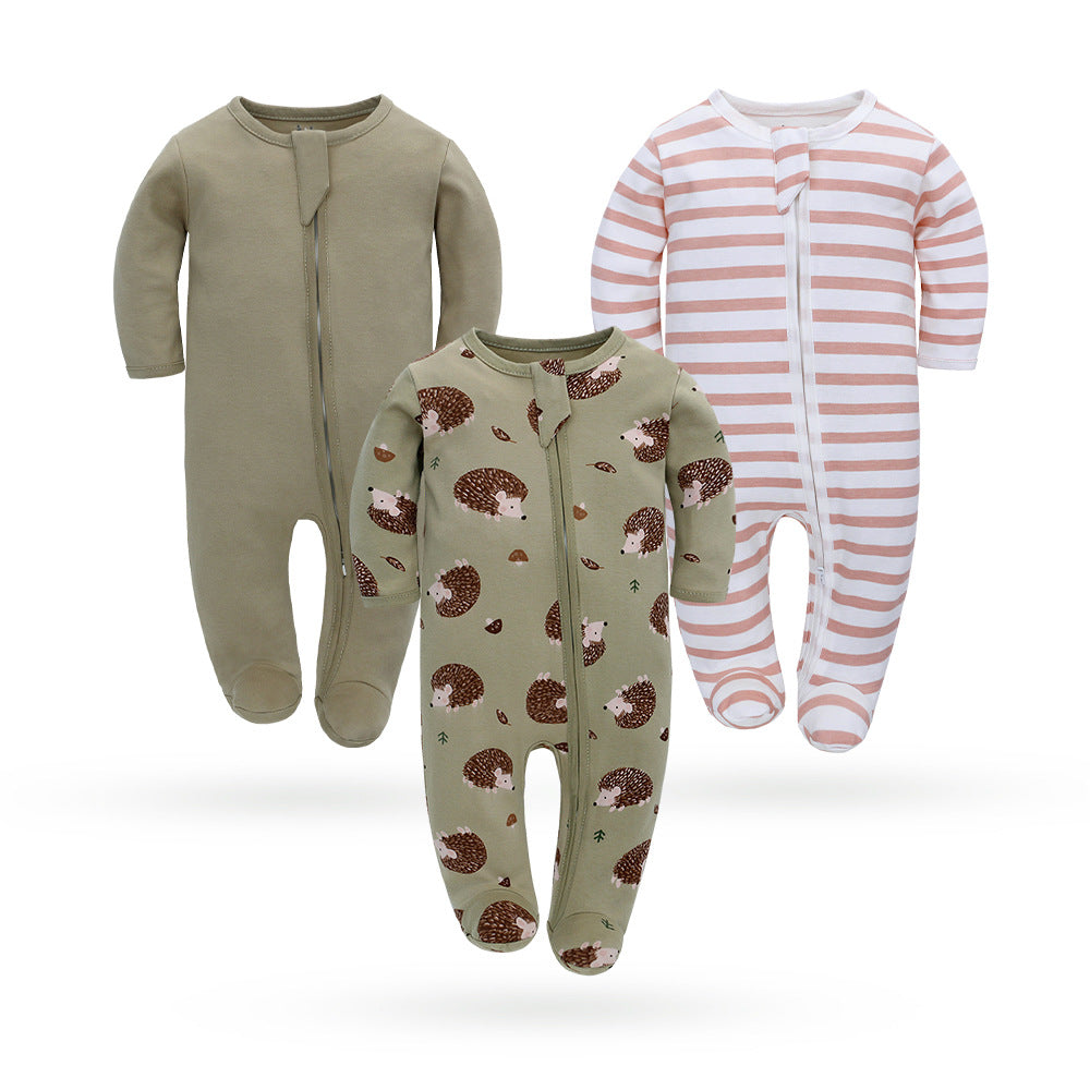 Jumpsuit Class Long Sleeve Born Rompers Romper Zipper Jumpsuit, Climbing Suit