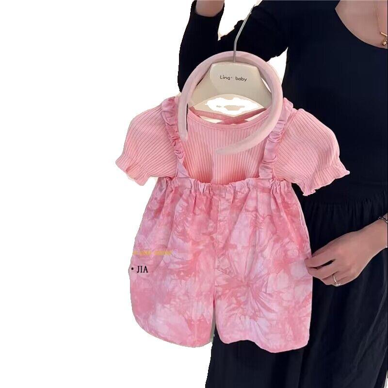 Children's Summer Suits Western Style Short-sleeved Two-piece Children's Suit