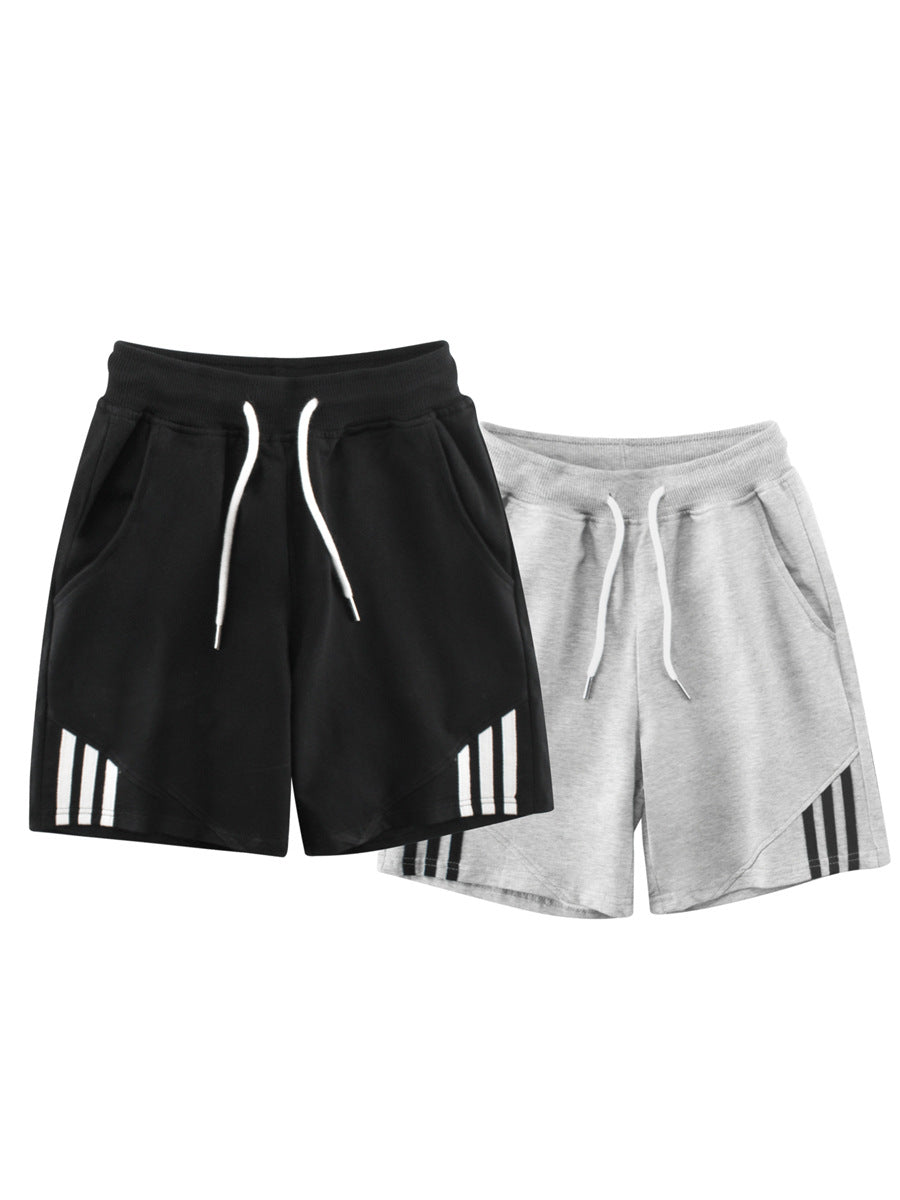 Children's Tide Clothing Summer Older Boy Female Green Children's Pants