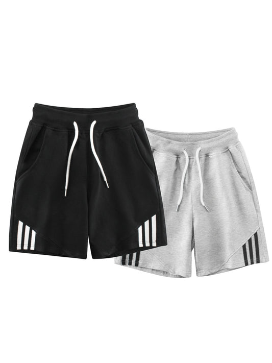 Children's Tide Clothing Summer Older Boy Female Green Children's Pants