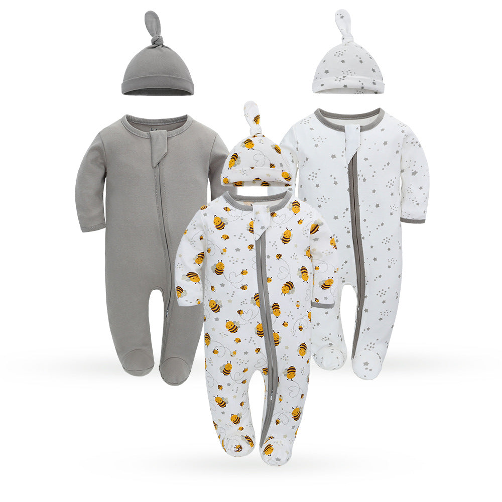 Jumpsuit Class Long Sleeve Born Rompers Romper Zipper Jumpsuit, Climbing Suit
