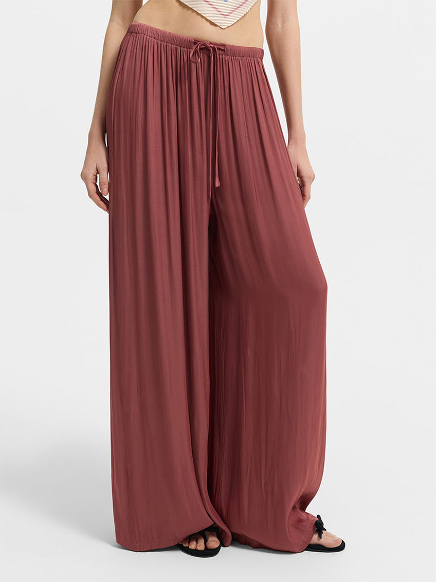 Women's Autumn Linen Lazy Feeling Loose Slimming Casual Pants
