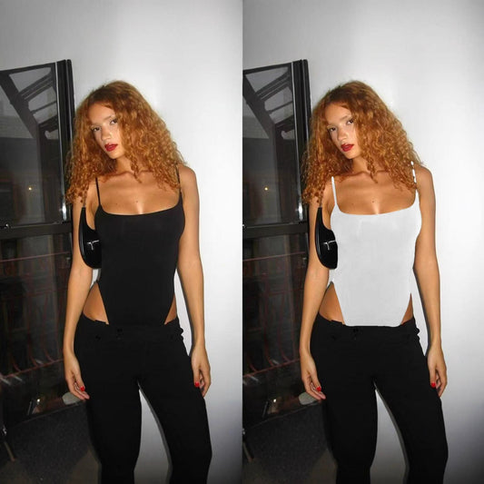 Women's Sexy Camisole Low Cut Sleeveless Bare Back Small Vest/suspenders/tube Top