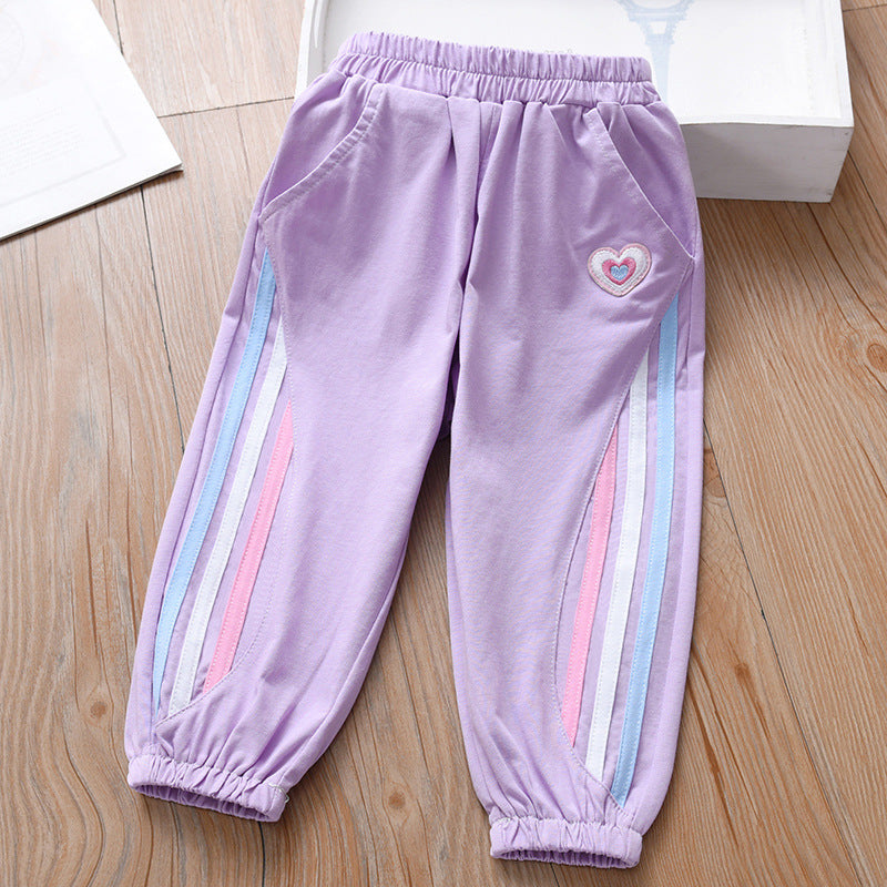 Children's Summer Korean Style Fashionable Thin Sports Children's Pants