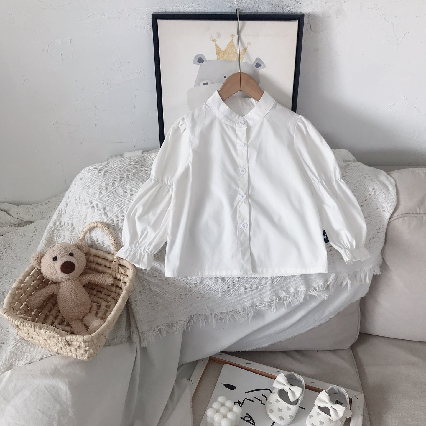 Children's Preppy Style Suit Sleeveless Vest Skirt Children's Dress