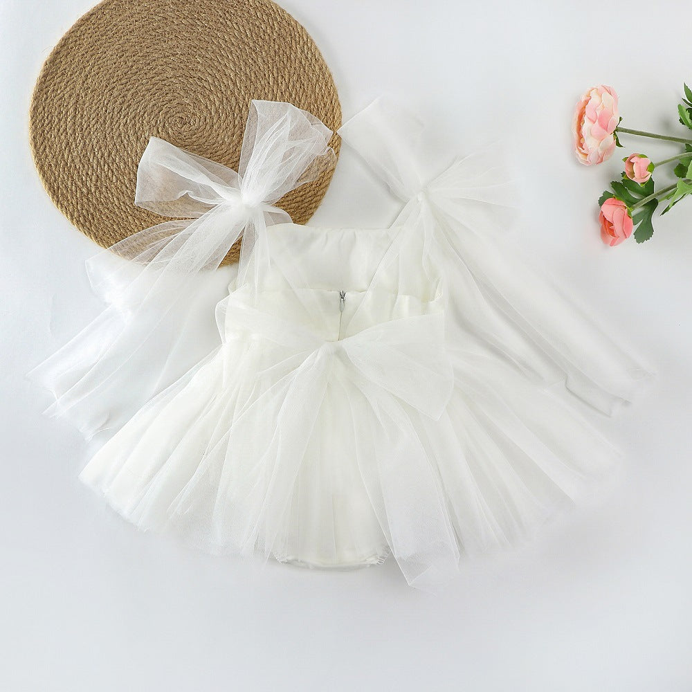 Children's Infant Rompers Fashionable Princess Summer Breathable Mesh Korean Style Children's Dress