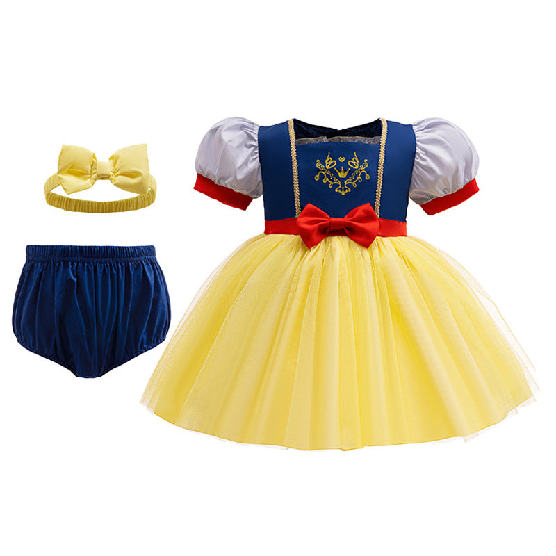 Gauze Skirt Romper Three-piece Clothes For Jumpsuit, Climbing Suit