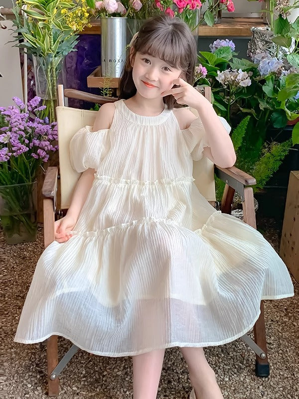 Children's Summer Skirt Beach Little Chiffon Princess Children's Dress