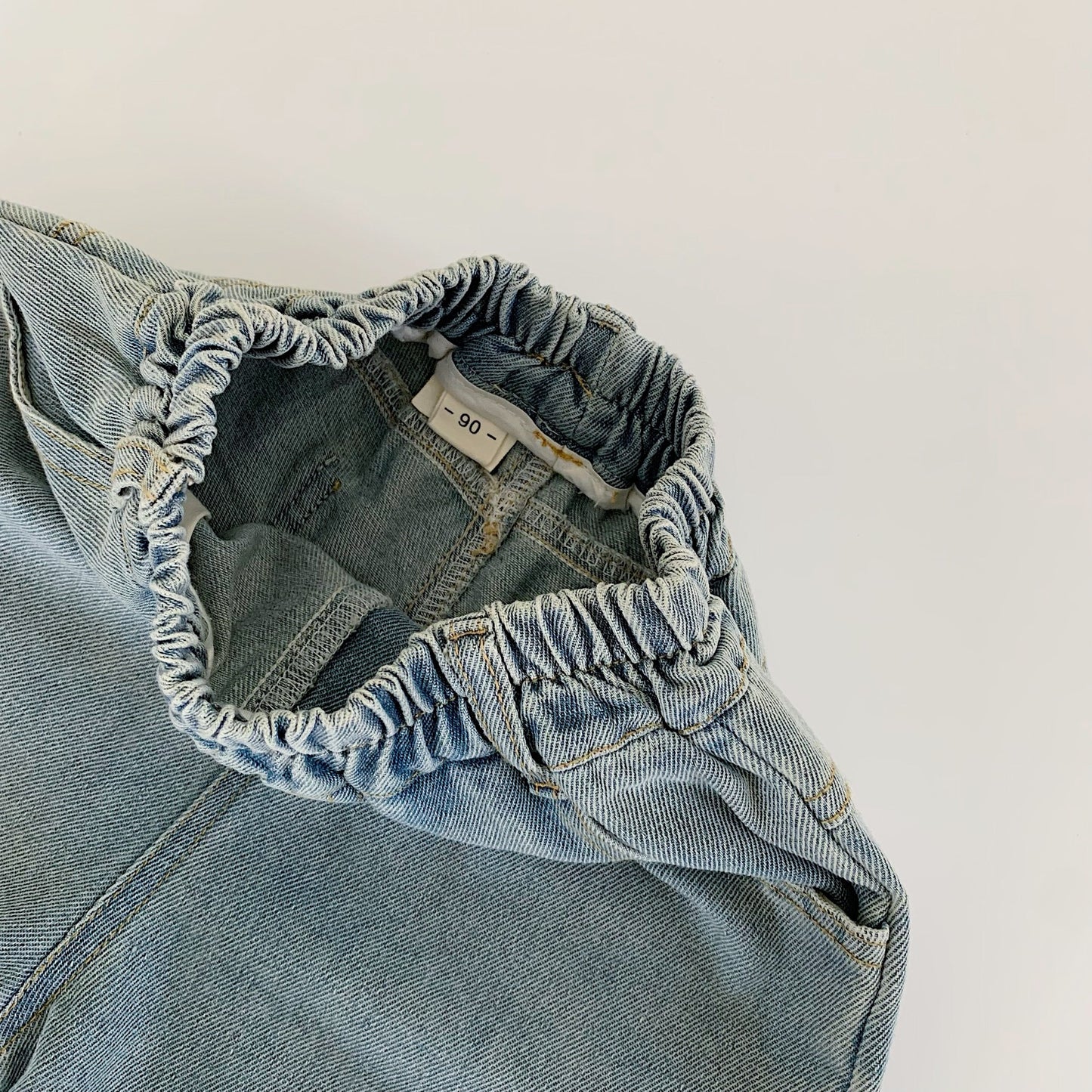 Children's Denim Shorts Summer Boys Solid Color Loose Bermuda Boy Children's Pants