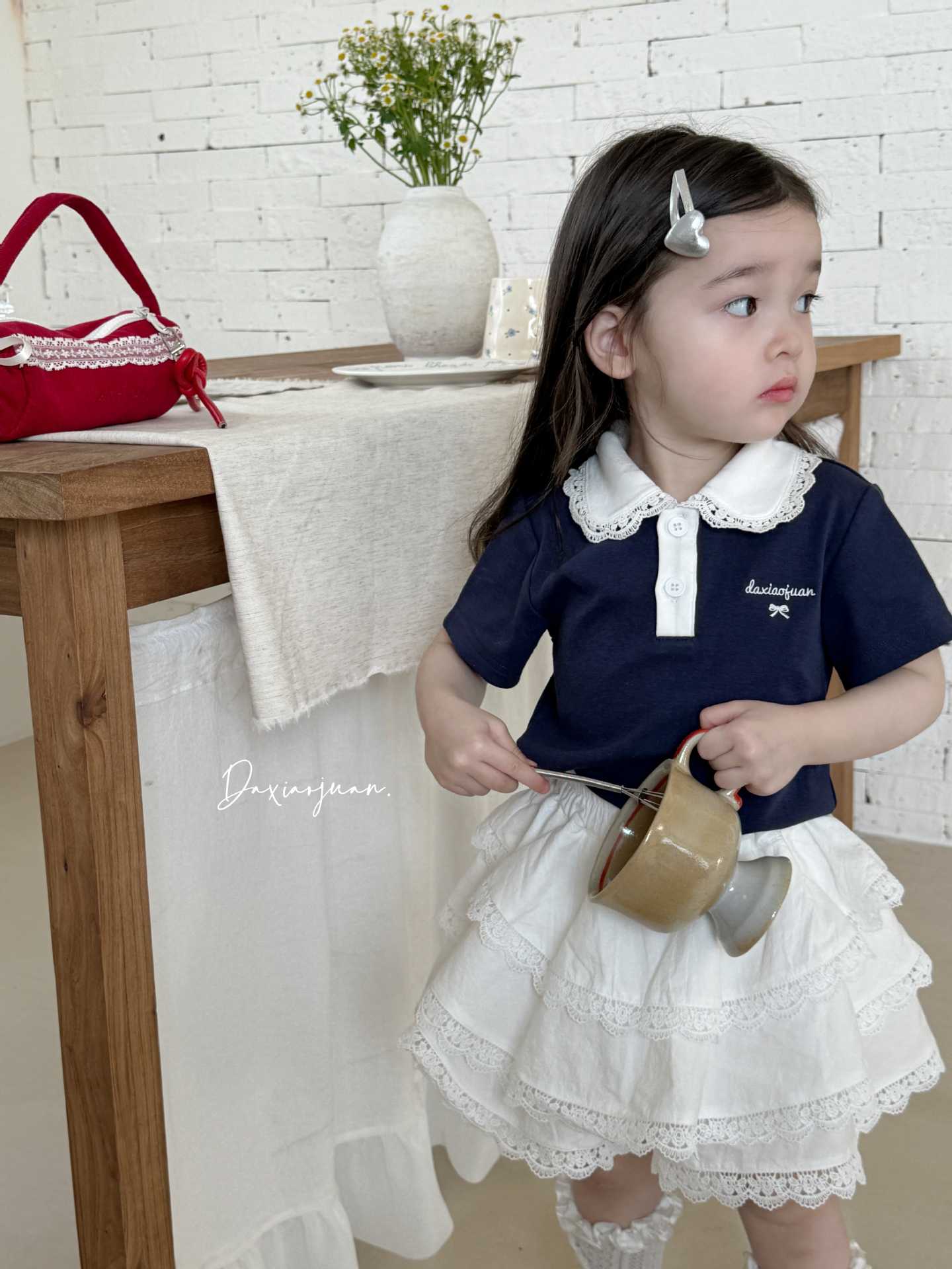 Women's Large Small Summer Skirt Western Style Children's Suit