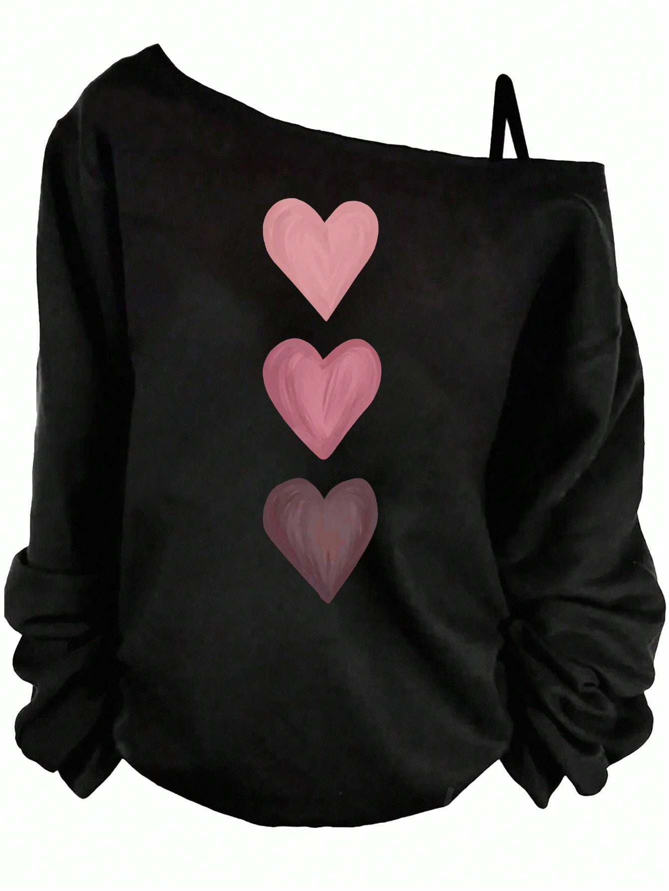 Women's Printed Long-sleeved Love Festival Elements Spring Small Vest/suspenders/tube Top