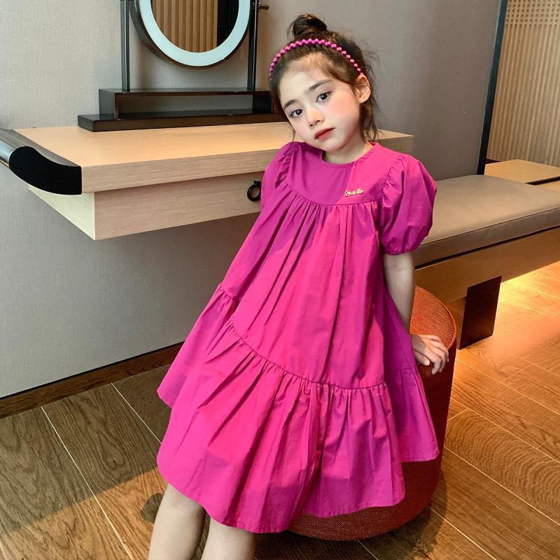 Children's Summer Western Style Cool Popular Korean Fashion Sweet Children's Dress