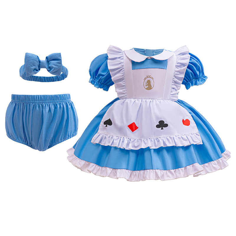 Gauze Skirt Romper Three-piece Clothes For Jumpsuit, Climbing Suit