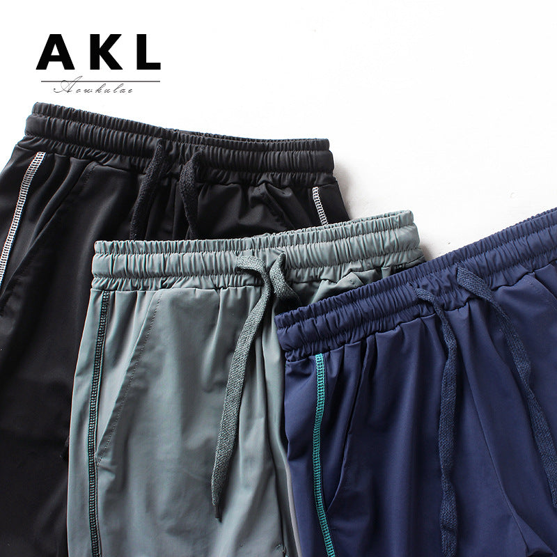 Children's Outdoor Crawler Stitching Medium Big Casual Children's Pants