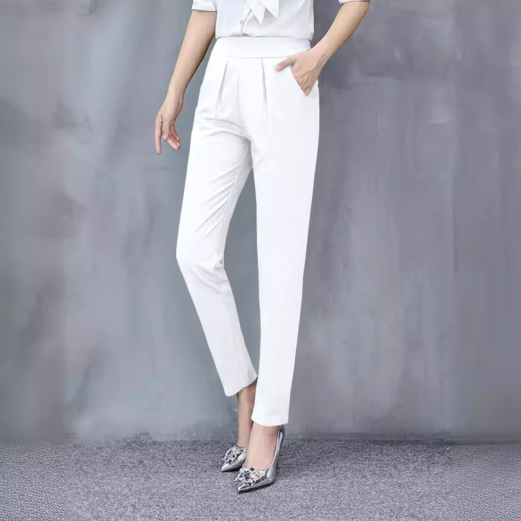 Women's Slim Fit Slimming Skinny Drape Versatile Outdoor Trendy Ankle Casual Pants