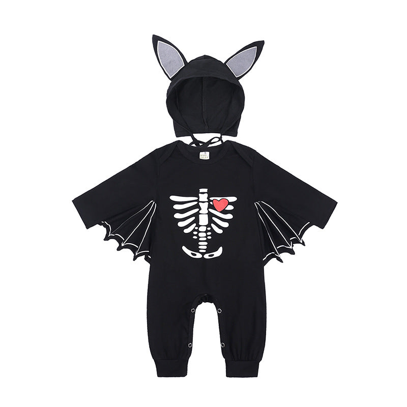 Pretty Halloween Clothes Cotton One-piece Romper Jumpsuit, Climbing Suit