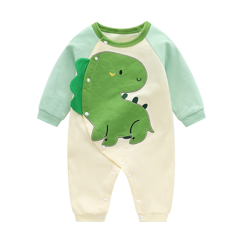 Born Clothes Pure Cotton Jumpsuit Summer Thin Jumpsuit, Climbing Suit