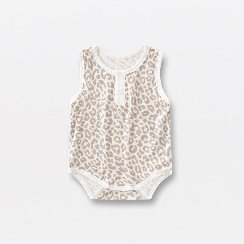 Fiber Vest Summer Thin Sleeveless Clothing Jumpsuit, Climbing Suit
