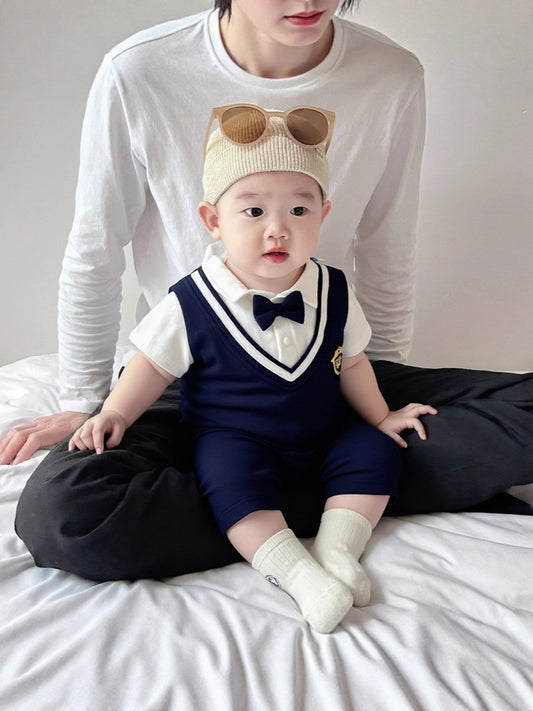 Bodysuit Years Old Gentleman Boy Birthday Jumpsuit, Climbing Suit
