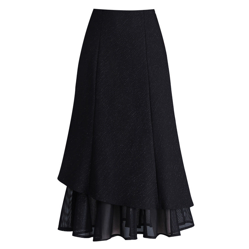 Women's Commuter Spring High Waist A- Line Slimming Skirt