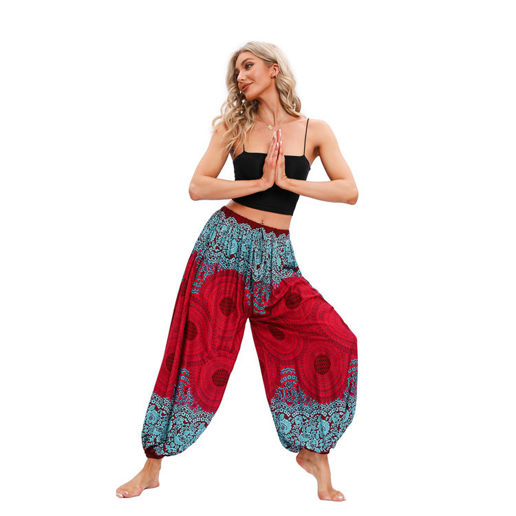 Graceful Women's Yoga Sports Bloomers Clothes Pants