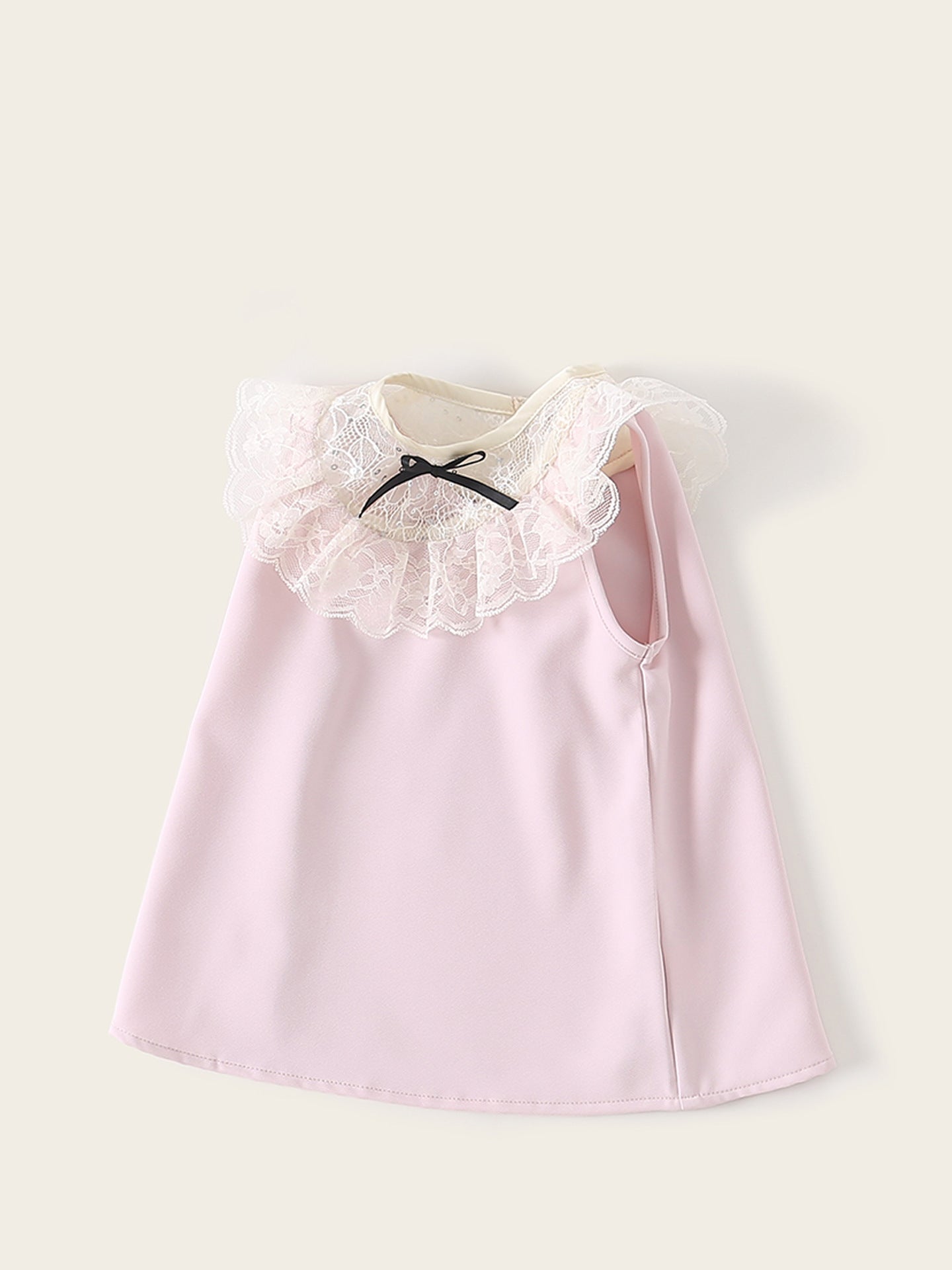 Children's Skirts Summer Lace Bow Vest One Year Old Children's Dress