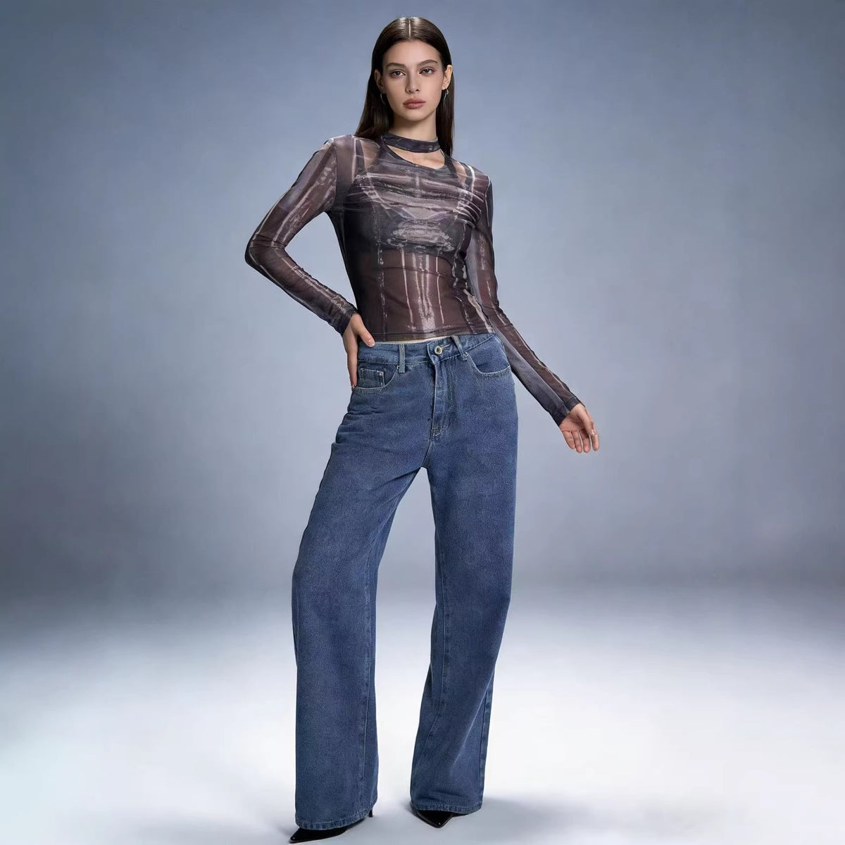 Women's Wide Leg Bow Overalls With Belt Loose-fitting Pants