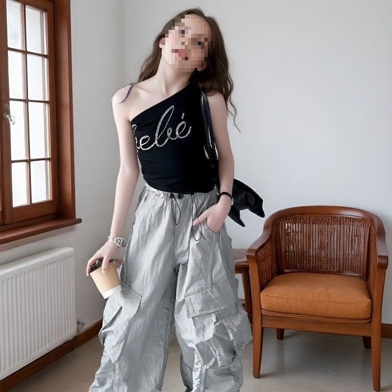 Children's For Outerwear Jazz Dance Summer Tight Braces Children's T-shirt